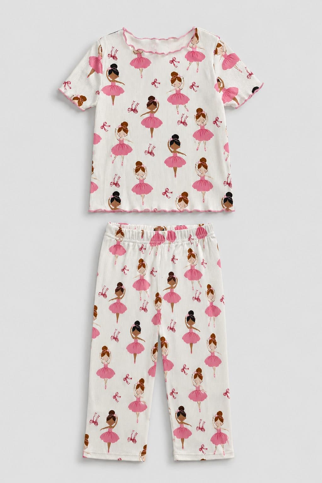 CONJUNTO BAILARINAS ROSADAS — conjunto para niña