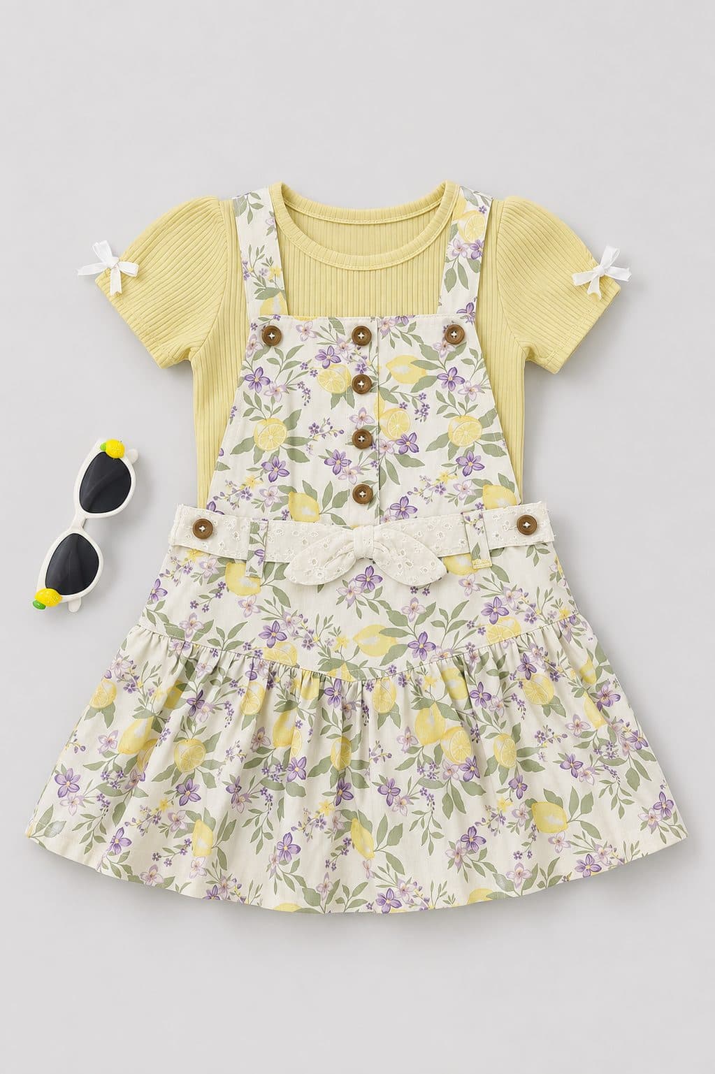 CONJUNTO LITTLE LASS LIMONES — ropa importada para niña