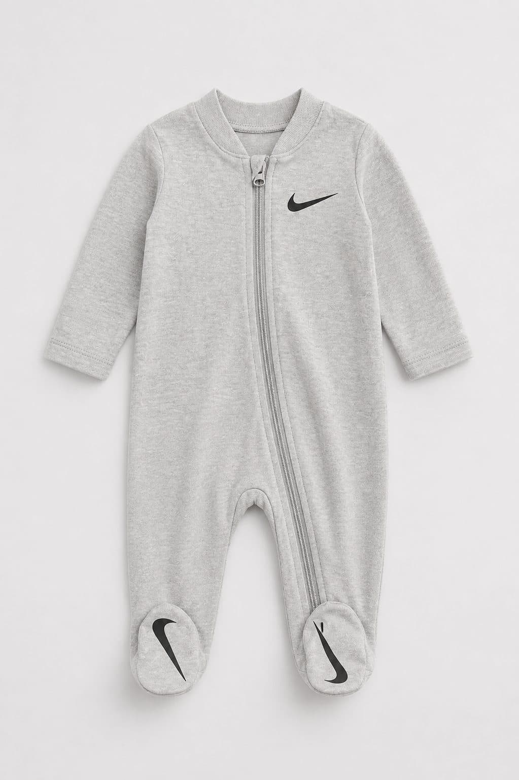 ENTERIZO NIKE GRIS CON CIERRE — ropa importada para niña