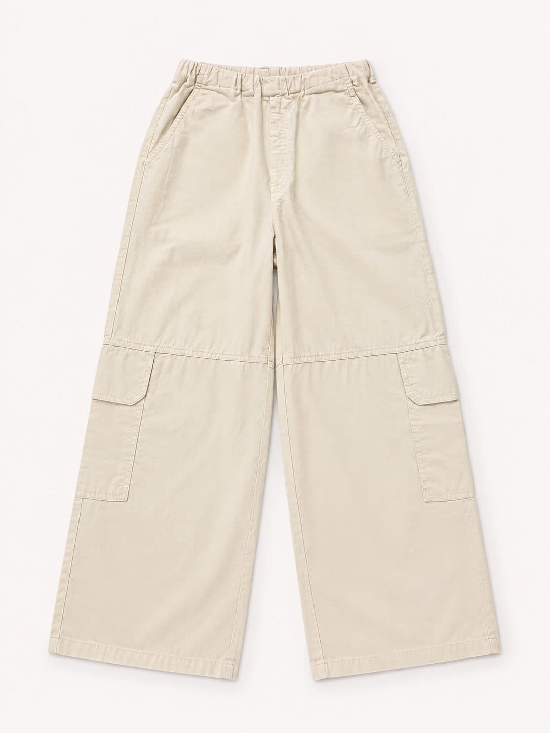 PANTALÓN CARGO BEIGE ANCHO — pantalón para niña