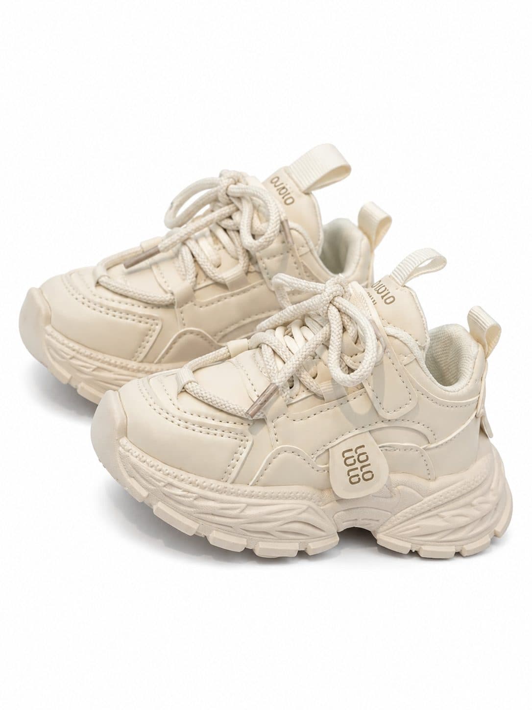ZAPATILLAS NIÑA CHUNKY BEIGE — zapatos para niña