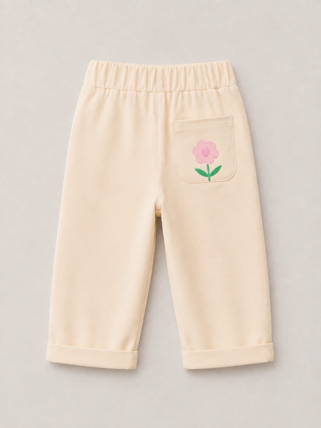 PANTALÓN CREMA — pantalón para niña
