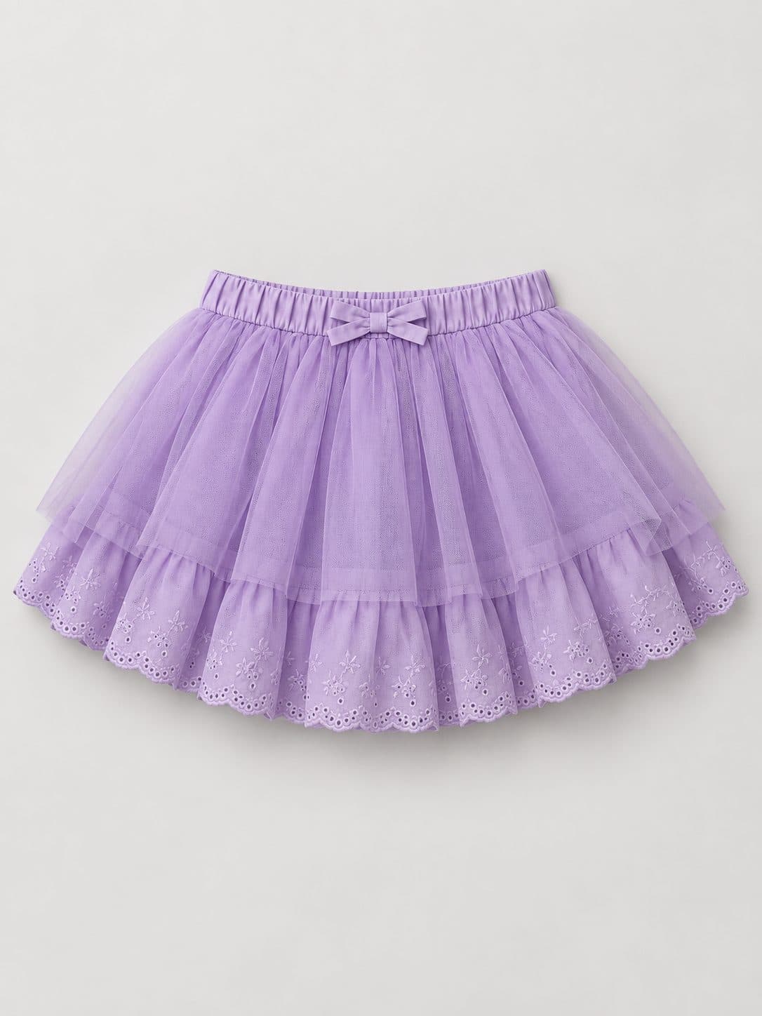 FALDA TUTÚ LILA DE TUL — pantalón para niña