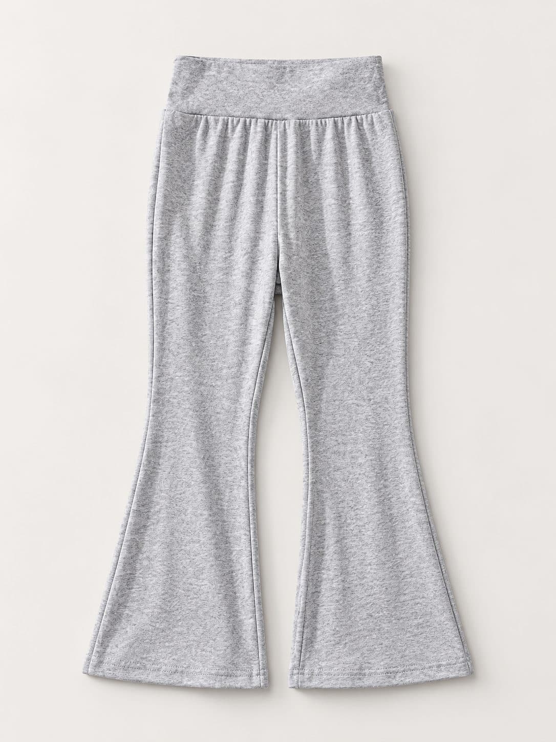 PANTALÓN ACAMPANADO GRIS — pantalón para niña