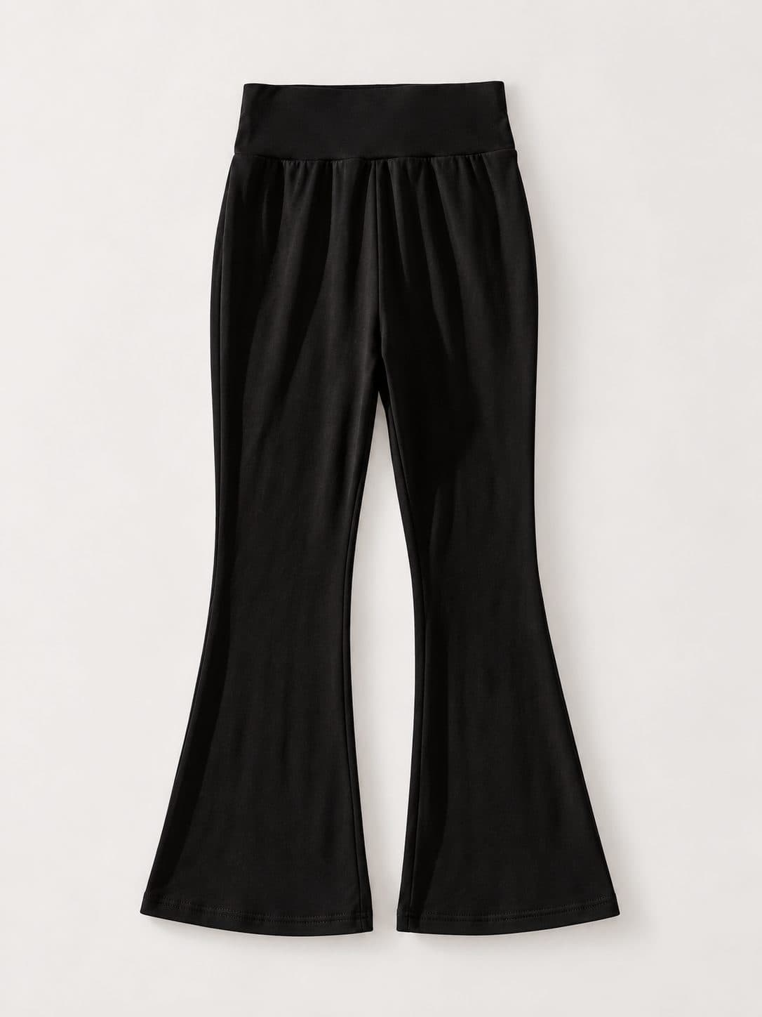 PANTALÓN ACAMPANADO NEGRO — pantalón para niña