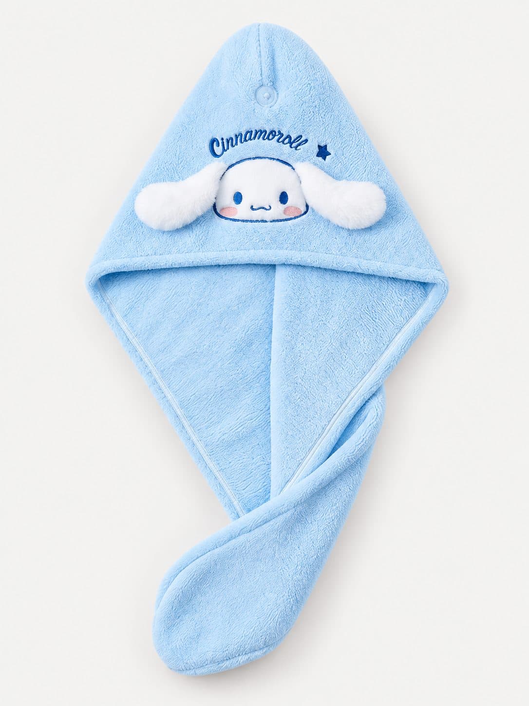 TOALLA TURBANTE CELESTE CINNAMOROLL — accesorio para niña